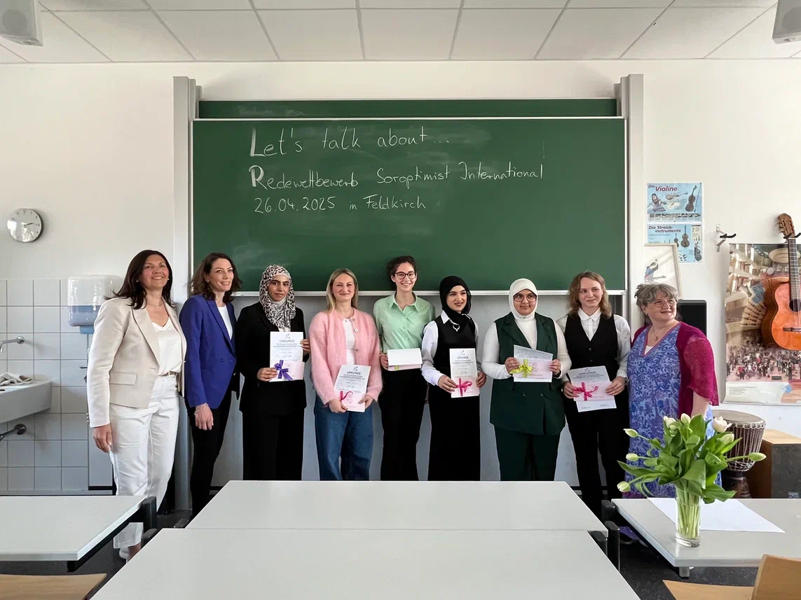 Österreichweiter Redewettbewerb für junge Frauen