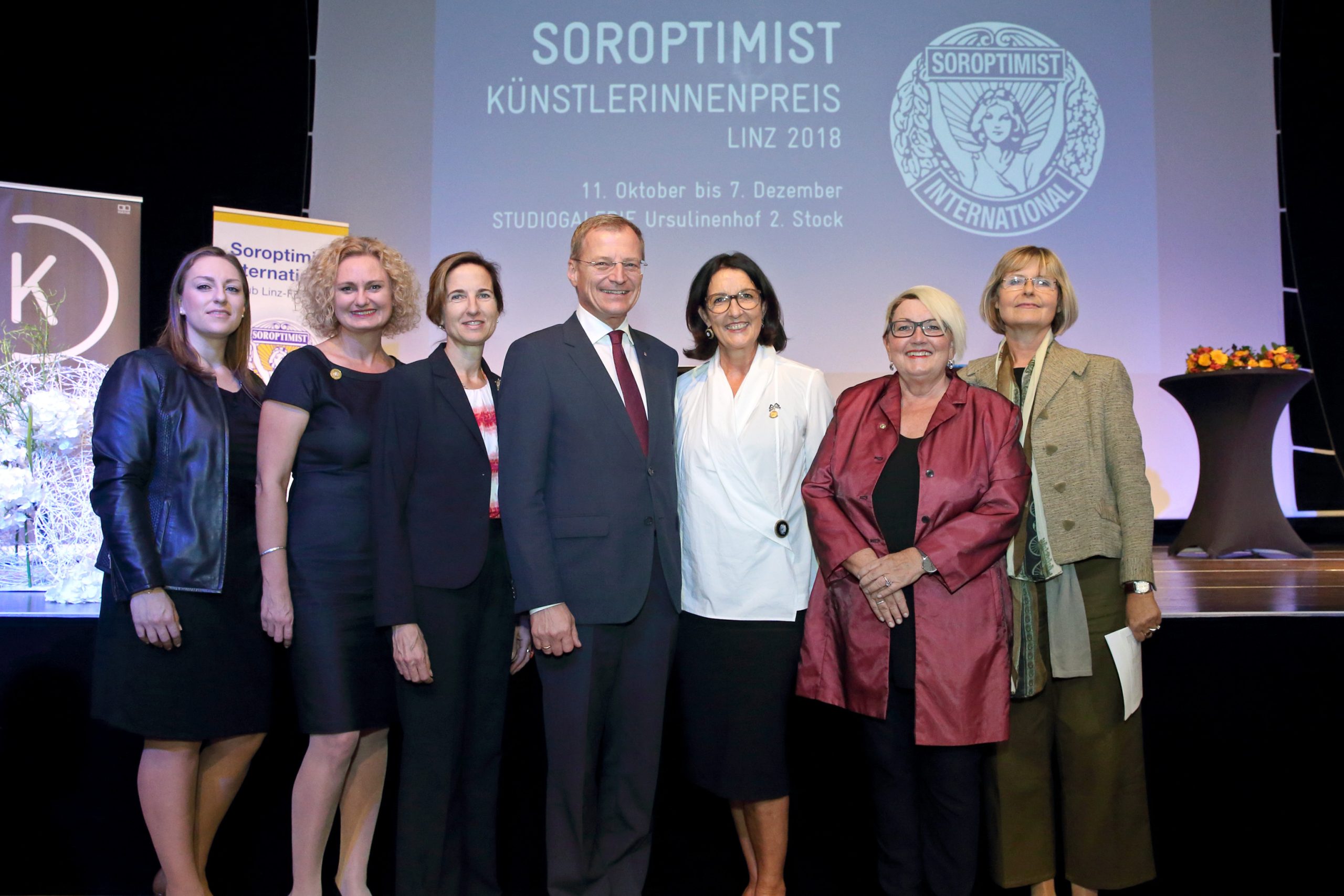 Drei junge Künstlerinnen mit dem Linzer Soroptimist Kunstpreis ausgezeichnet!