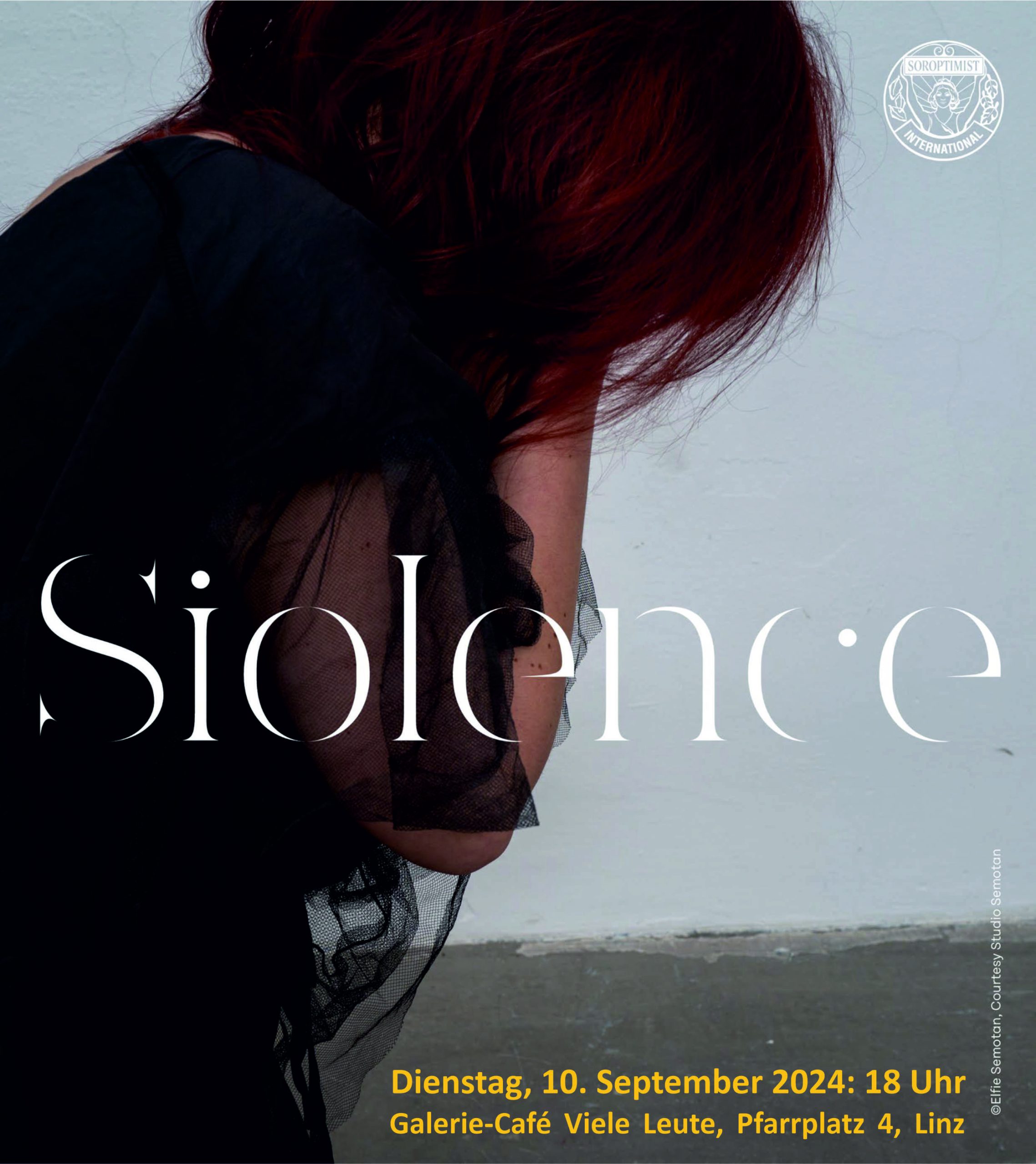 Einladung zur Ausstellung SIOLENCE