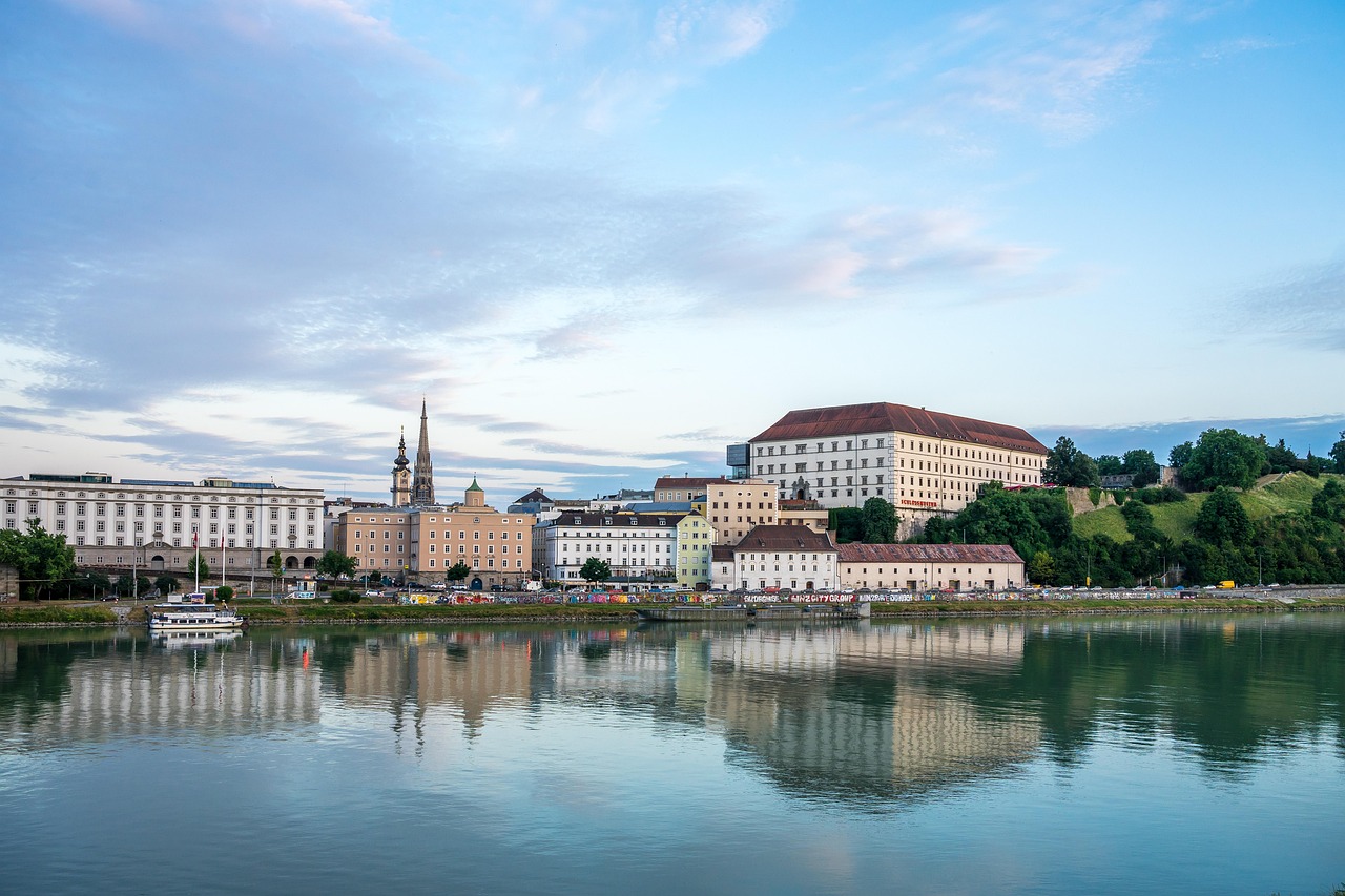 Ansicht von Linz (A)