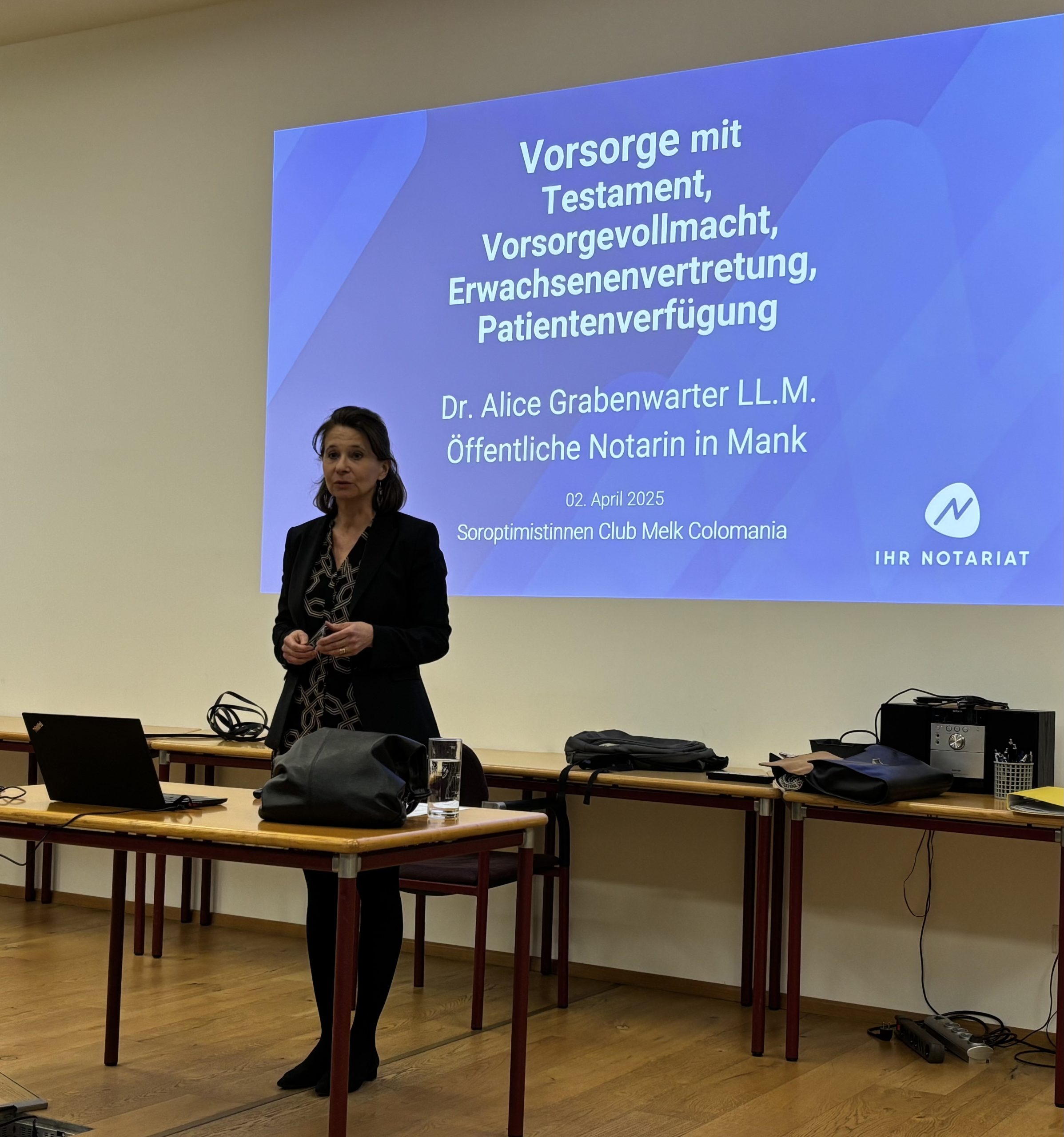 Vorsorge-Vortrag