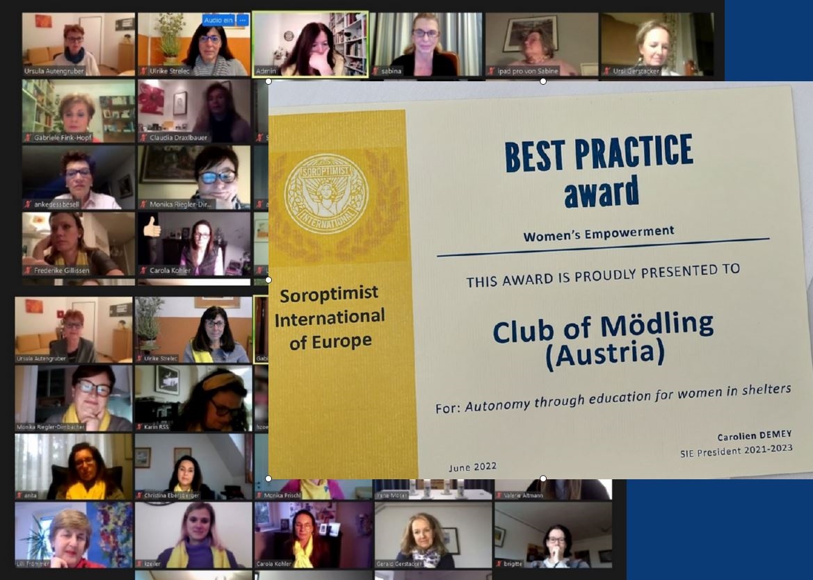 Großer Jubel über den Best Practice Award von SI Europe