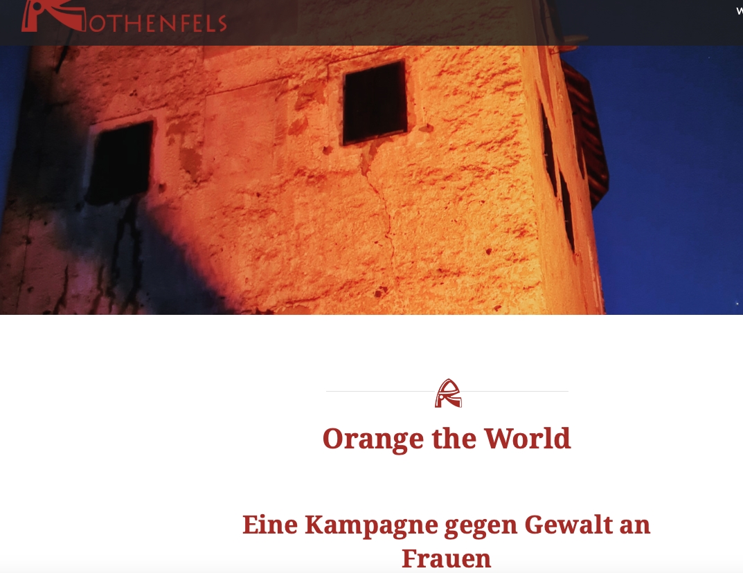 ORANGE THE WORLD 2020