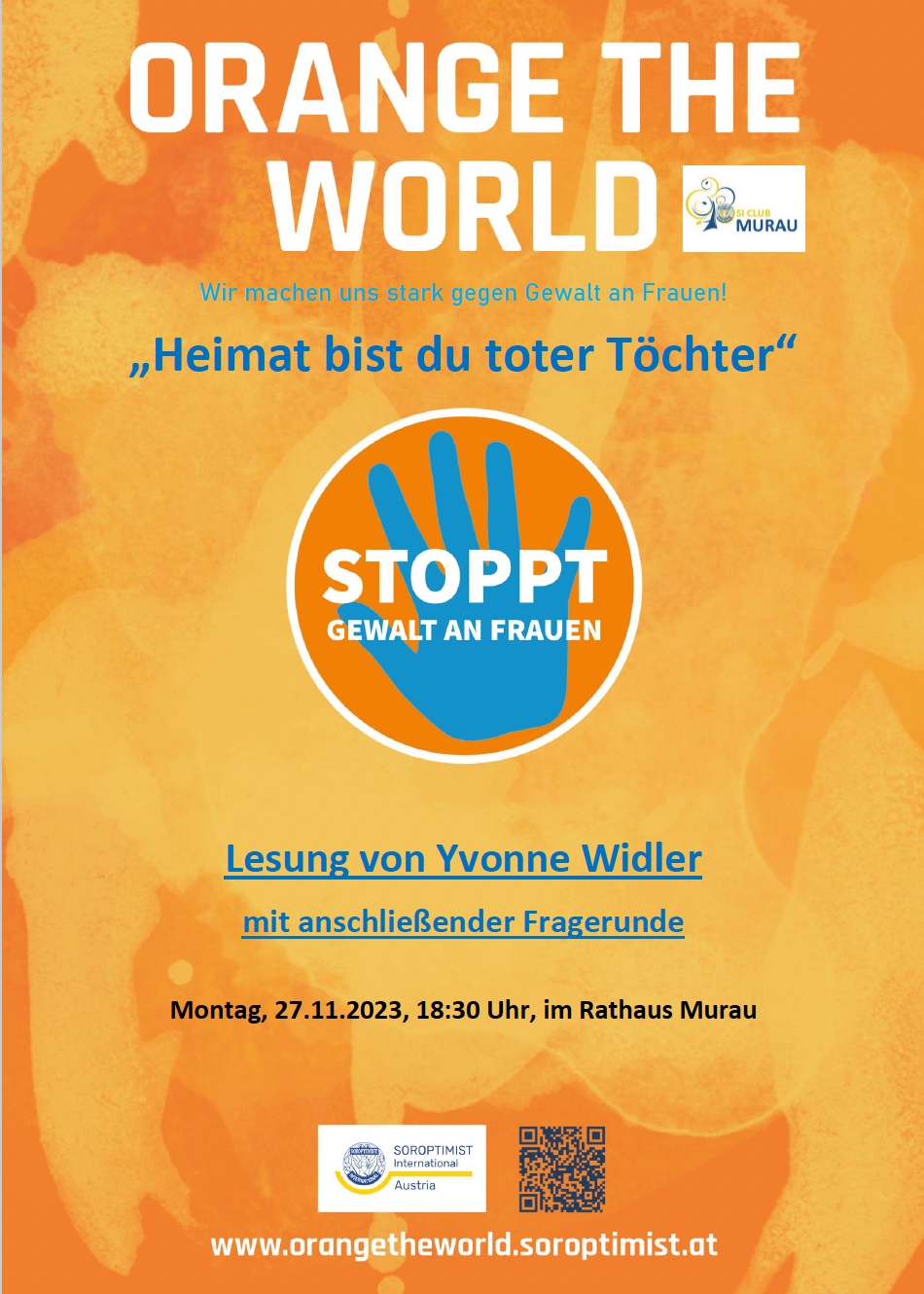 ORANGE THE WORLD KAMPAGNE 2023