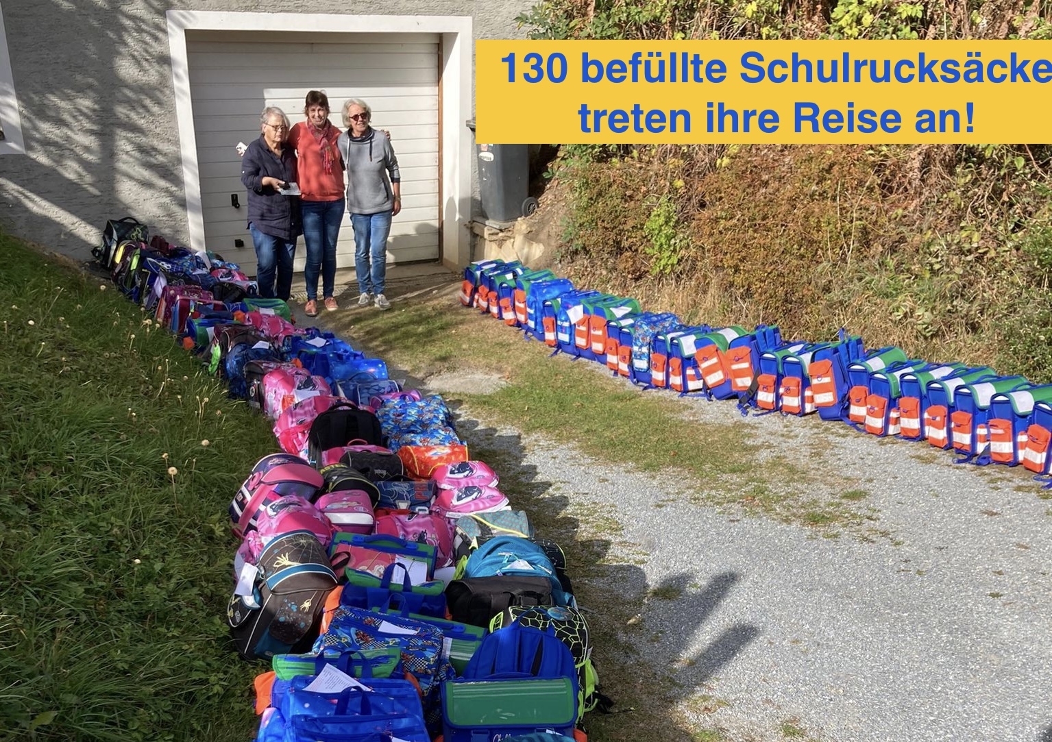 Rucksackprojekt 2023 – ein großer Erfolg!