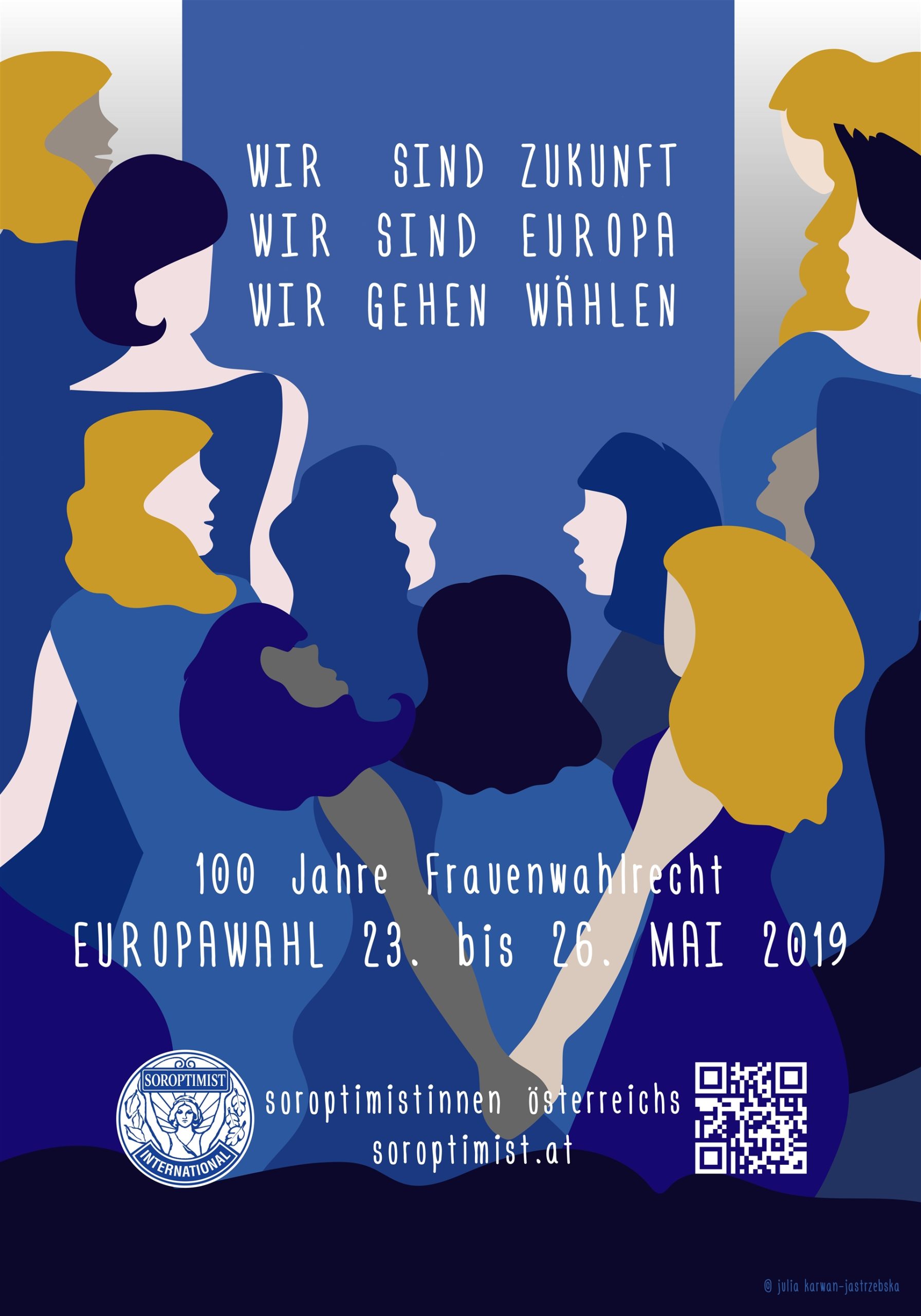 Club Murau: Europa-Wahlen 2019 – Europa braucht die Stimmen von uns Frauen!