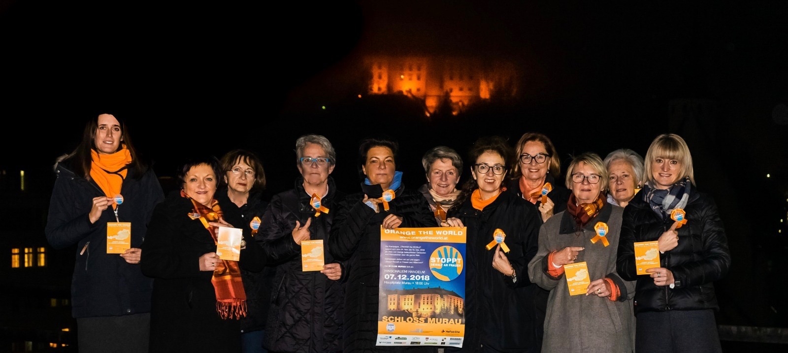 Club Murau: Orange the World – 16 Tage gegen Gewalt