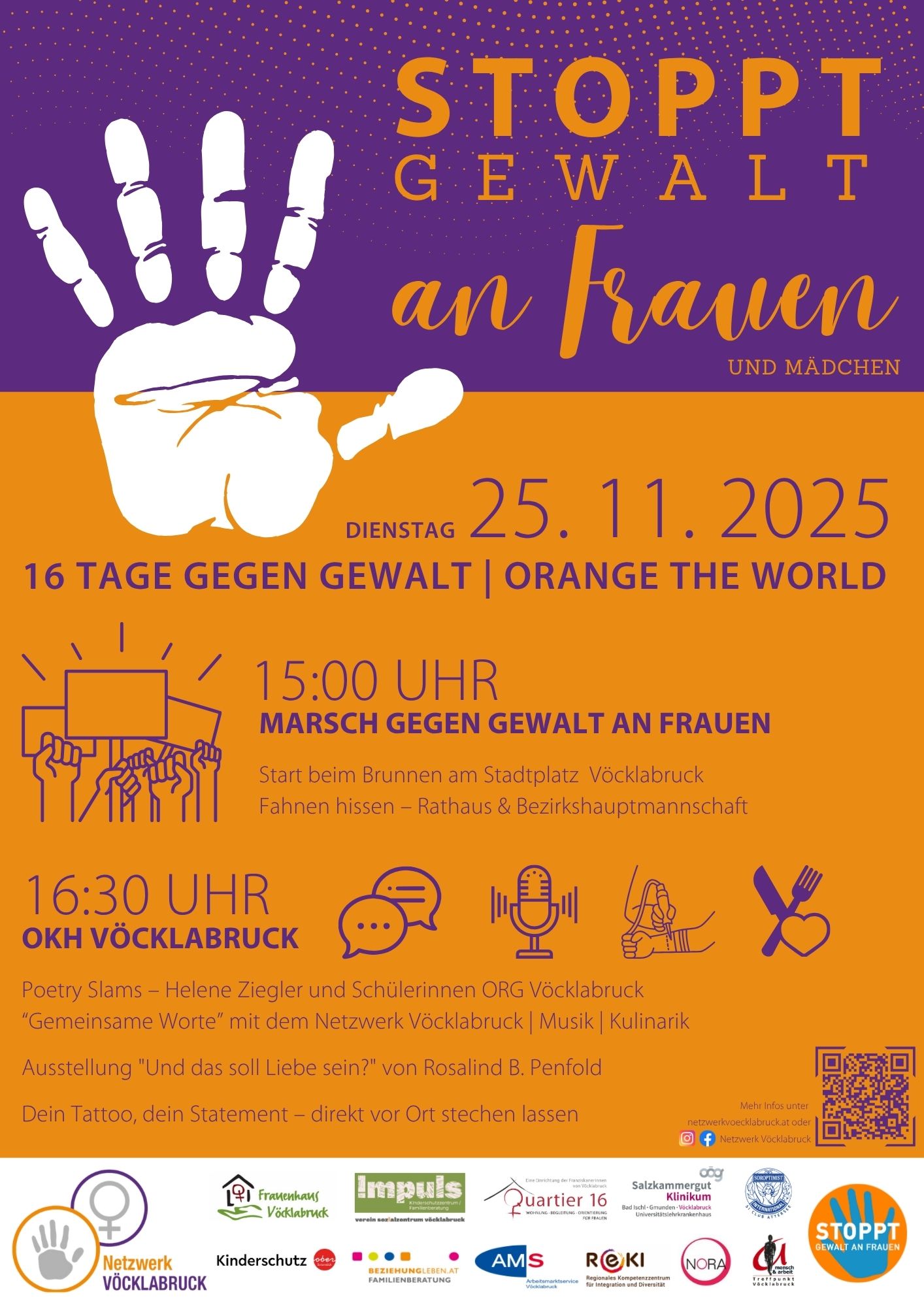 Plakat 2025 Netzwerk Vöcklabruck