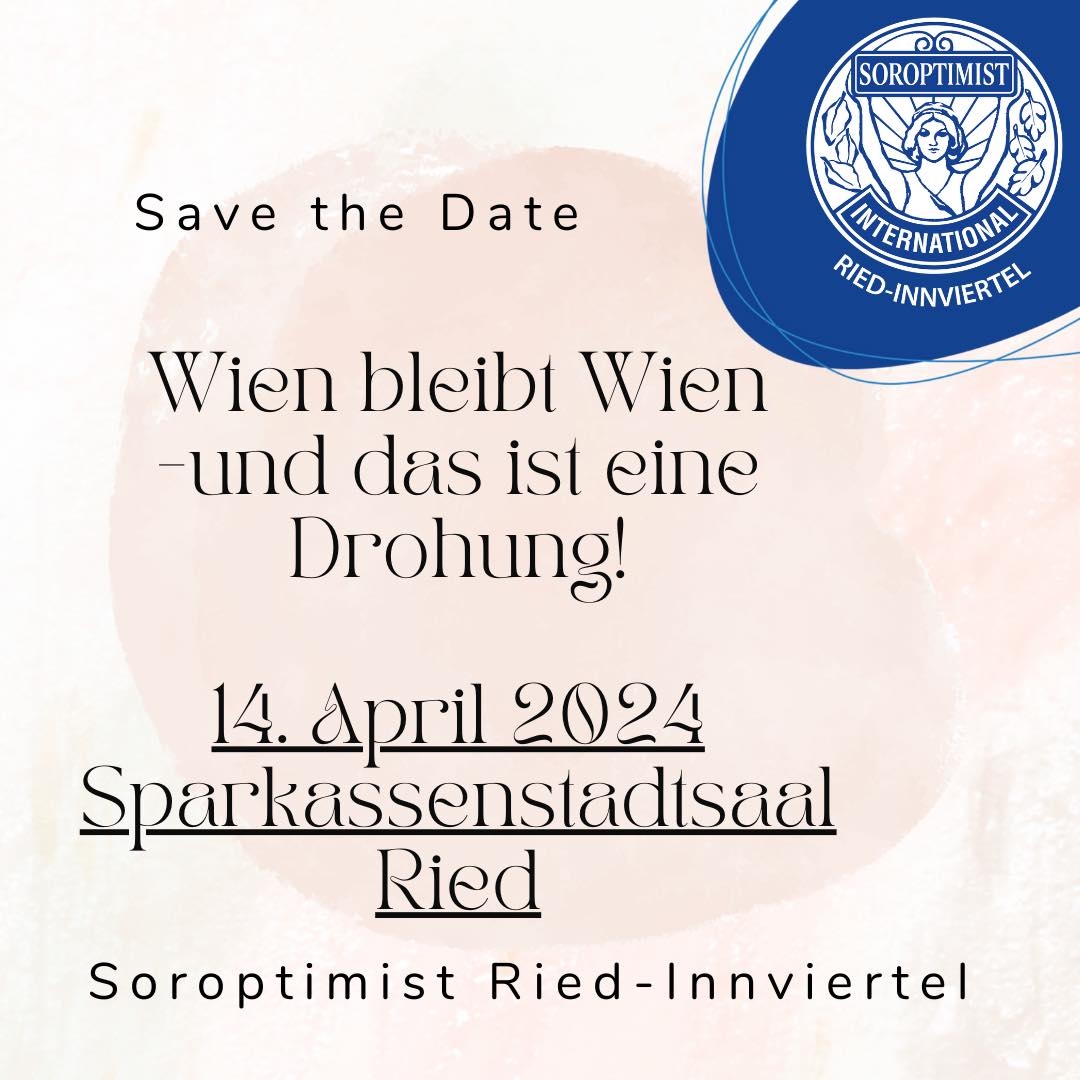 Ankündigung Veranstaltung