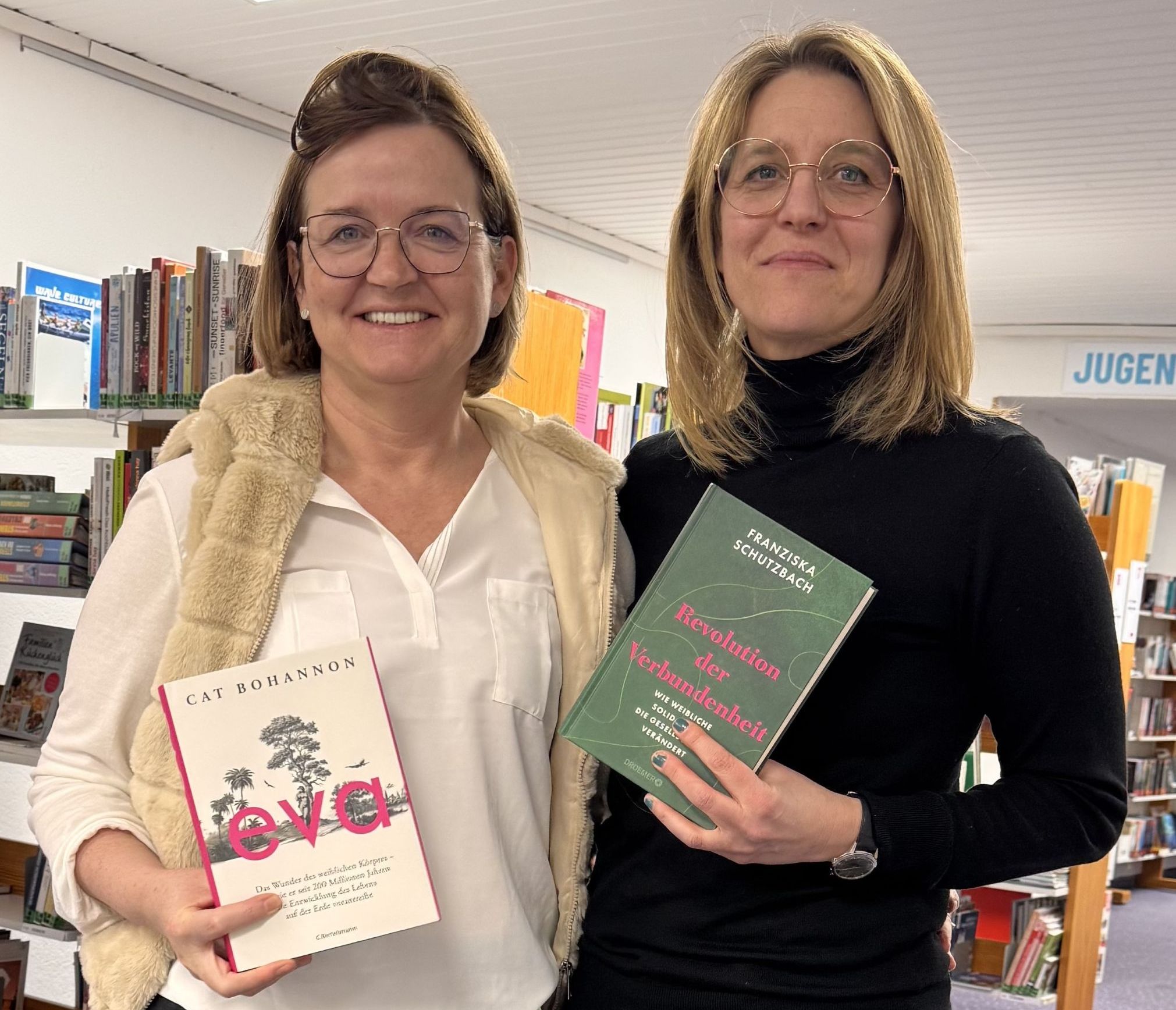 Literatur von Frauen und Feministische Literatur- Besuch in der Bücherei