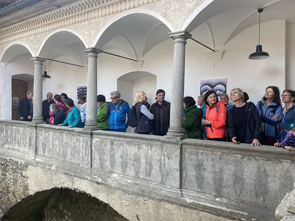 Granitpilgern am 6. Mai 2023 von Haslach bis zur Burg Piberstein