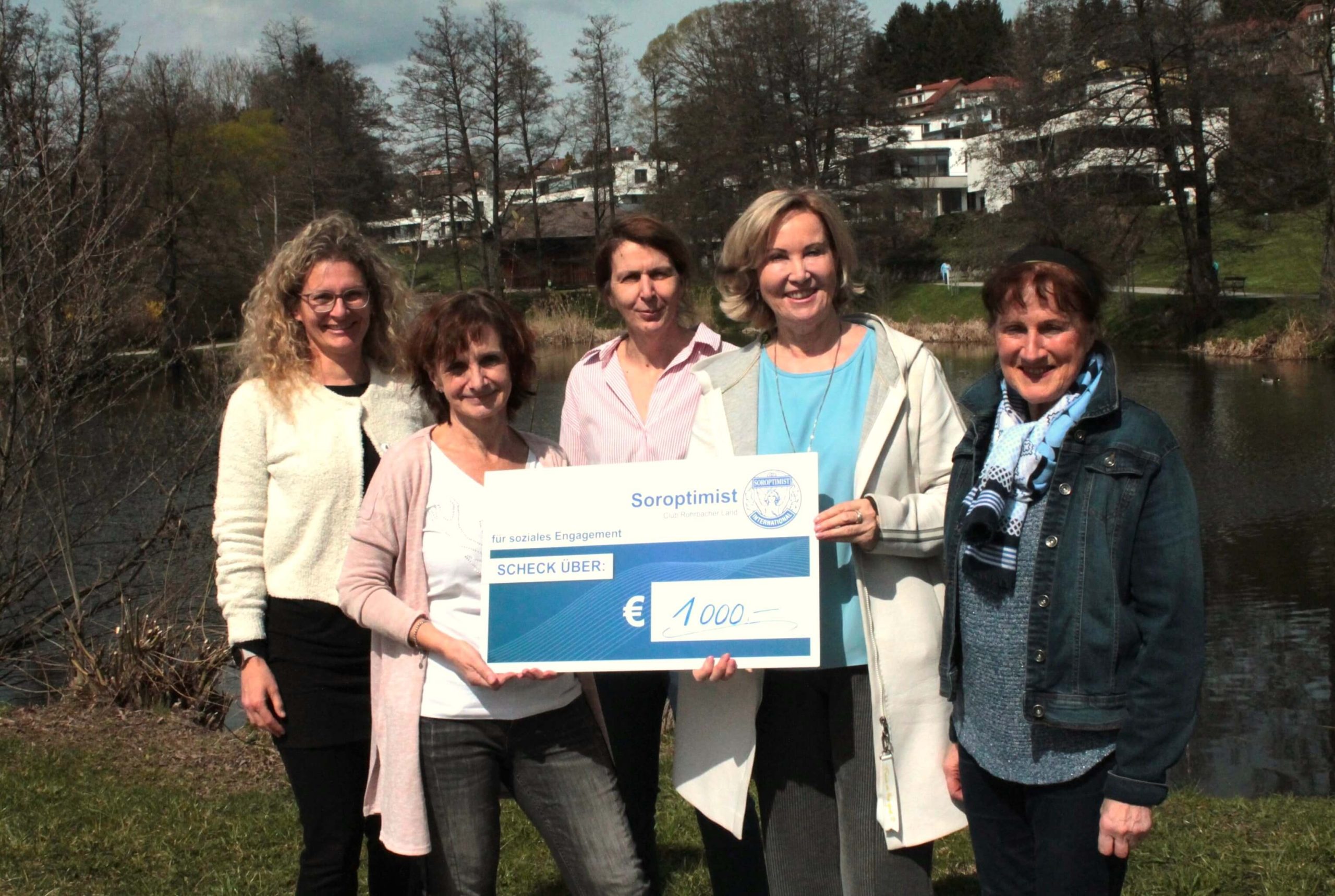 Spendenübergabe Volkshilfe