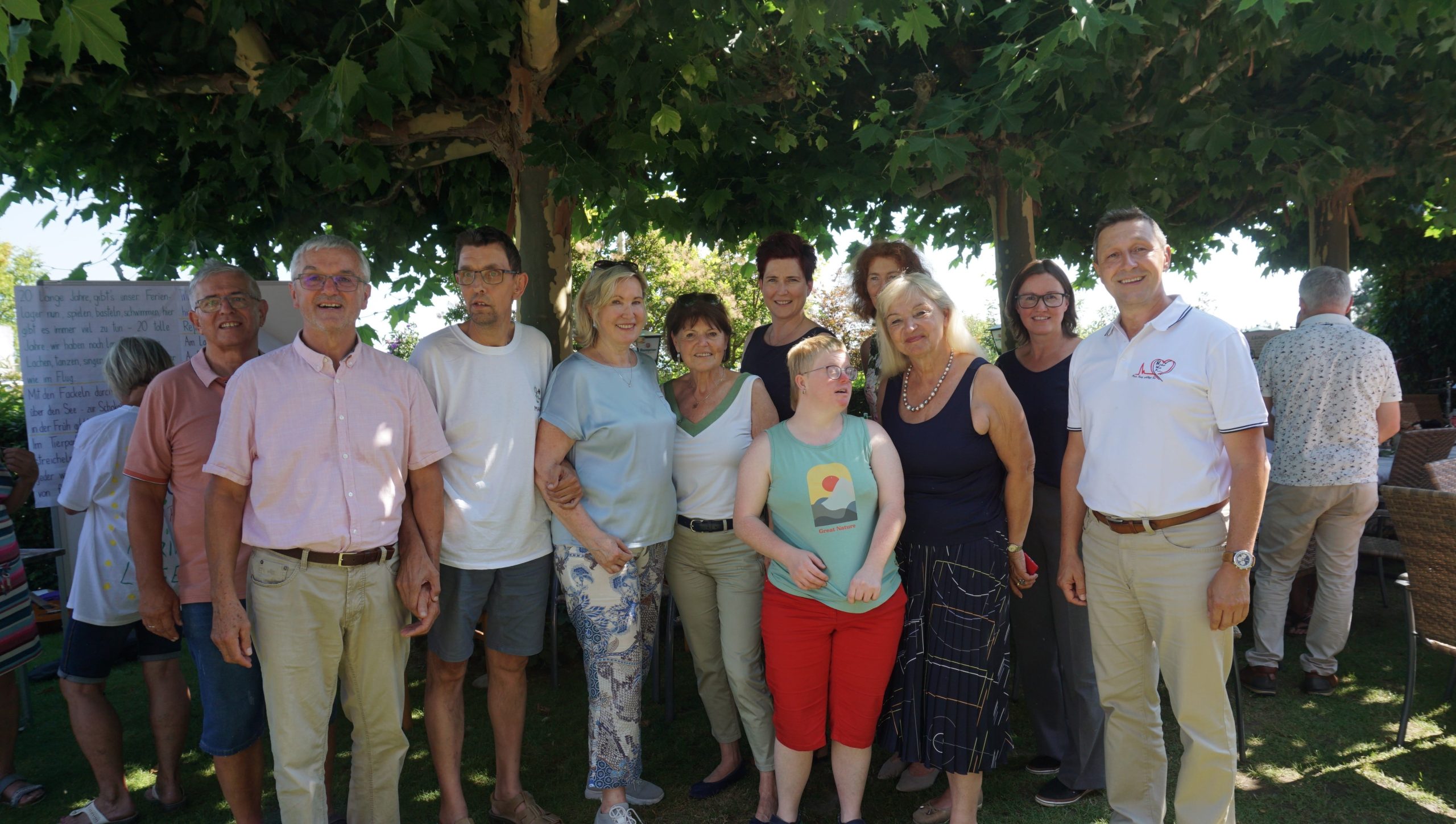 20 tolle Jahre: Integratives Ferienlager feierte buntes Jubiläumsfest