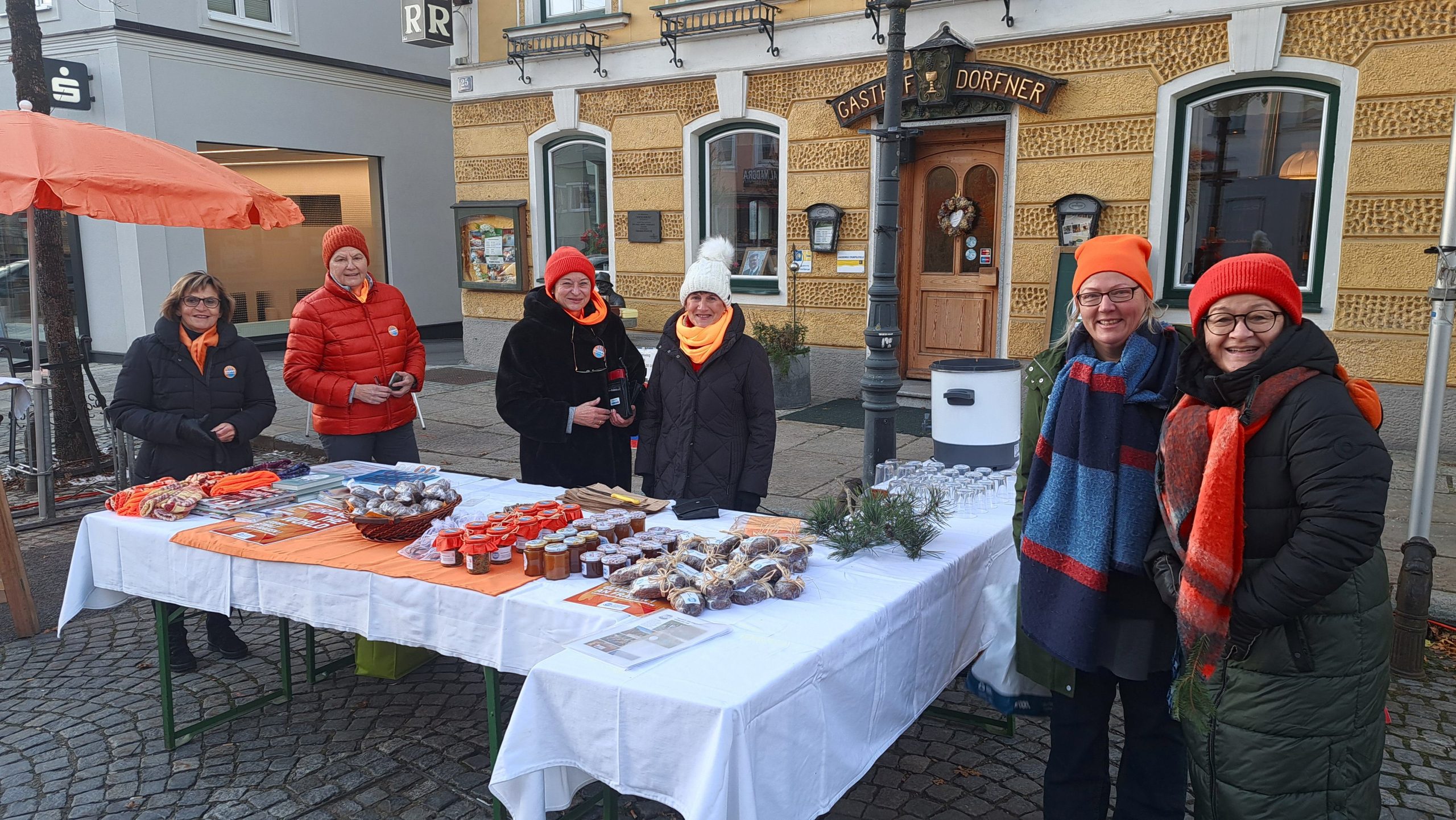 OTW-Stand beim Rohrbacher Wochenmarkt