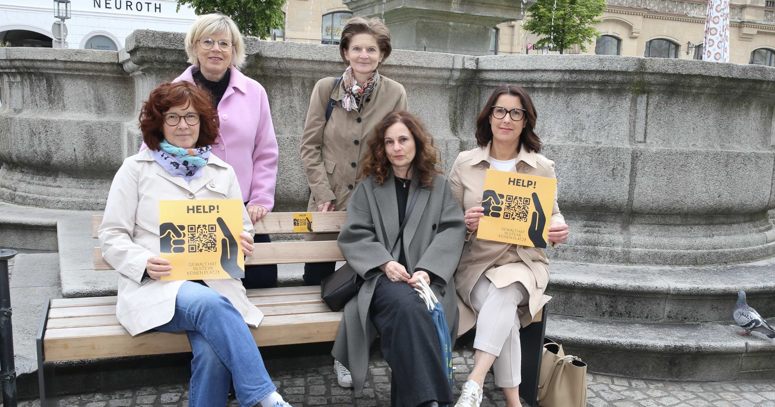 Gewalt hat in Steyr keinen Platz!
