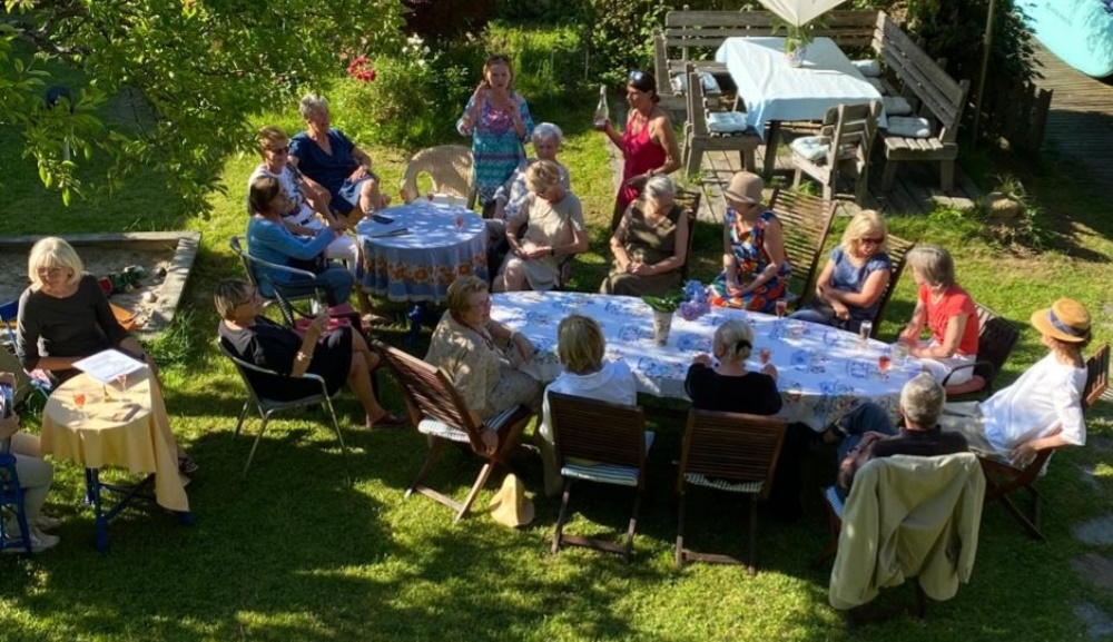 Abschlussfest bei Sybille