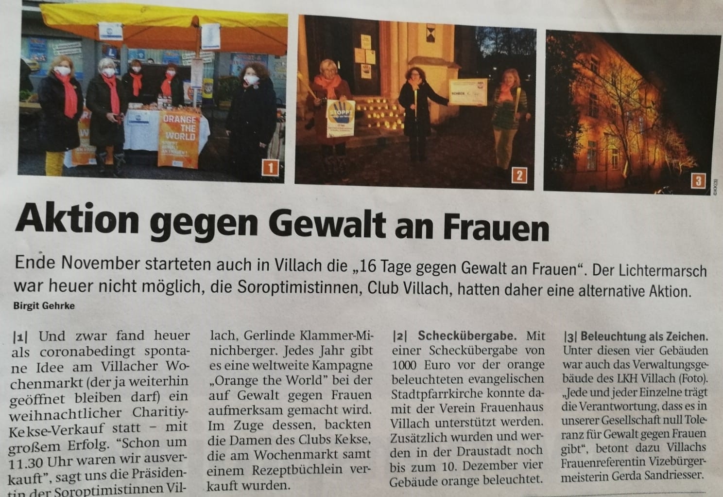 DRAUSTÄDTER berichtet über Club Villach