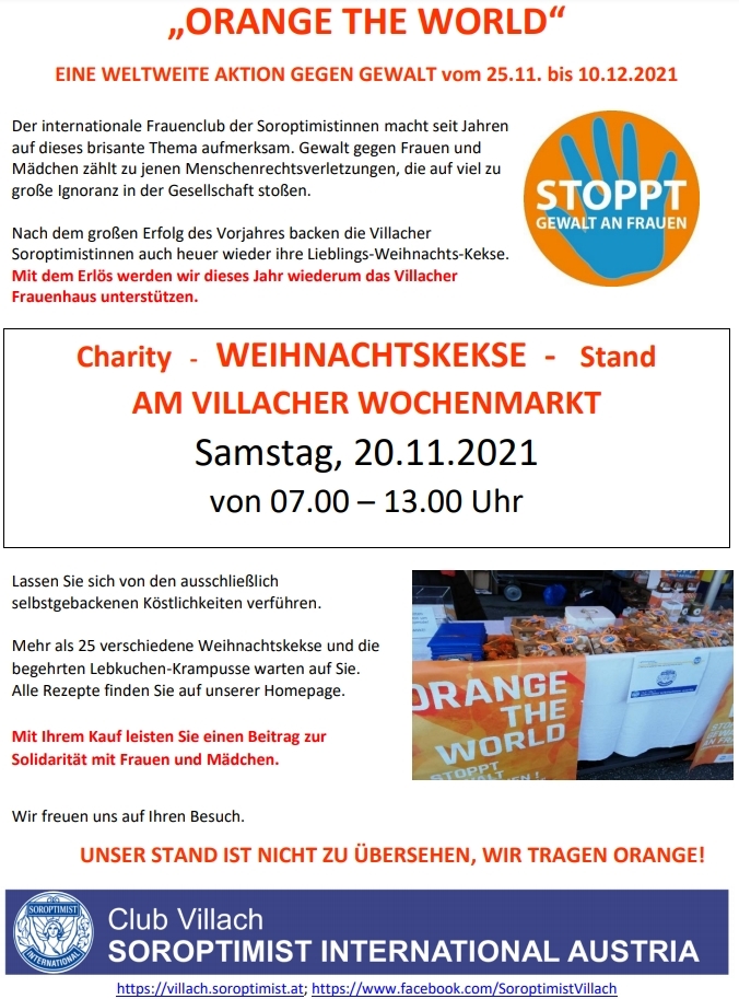 Charity-Weihnachtskekse-Stand