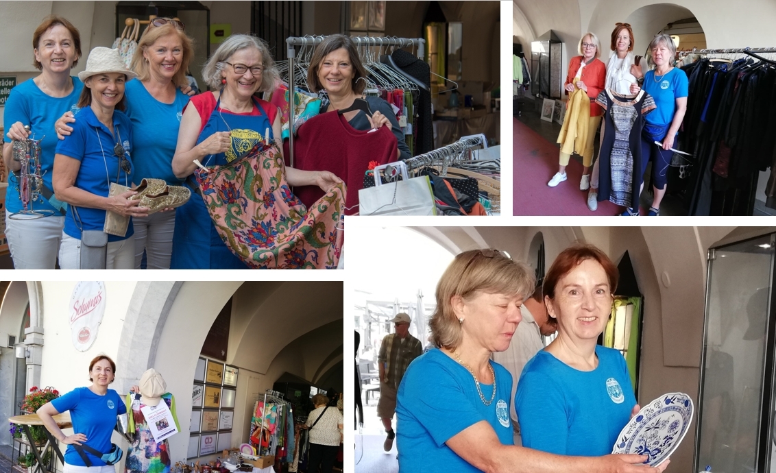 Impressionen vom Flohmarkt 2021 des Club Soroptimist Villach