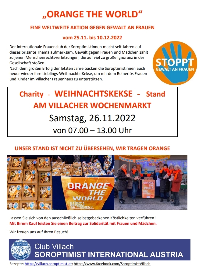 „Orange the World“