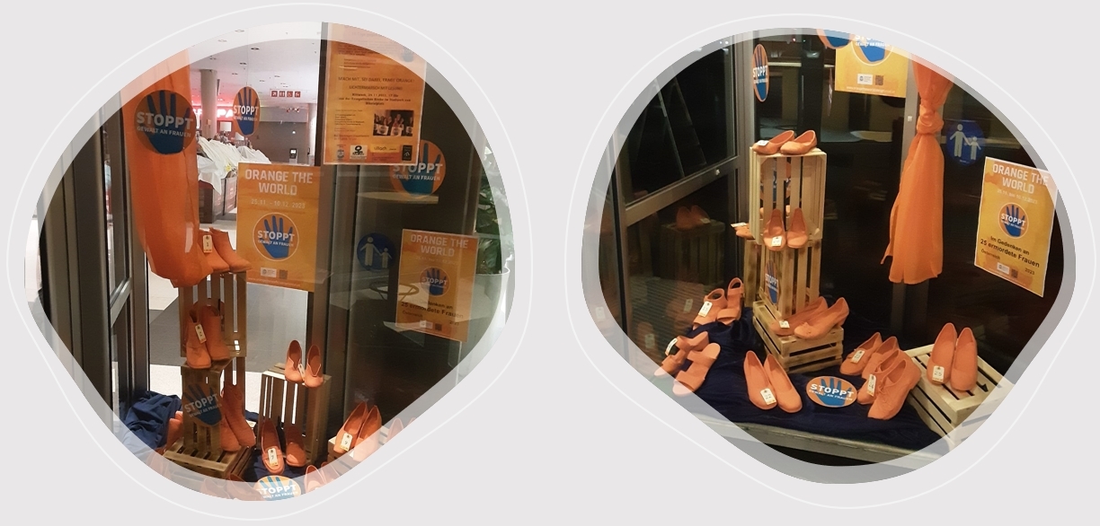 Orange the World – Verwaiste Schuhe