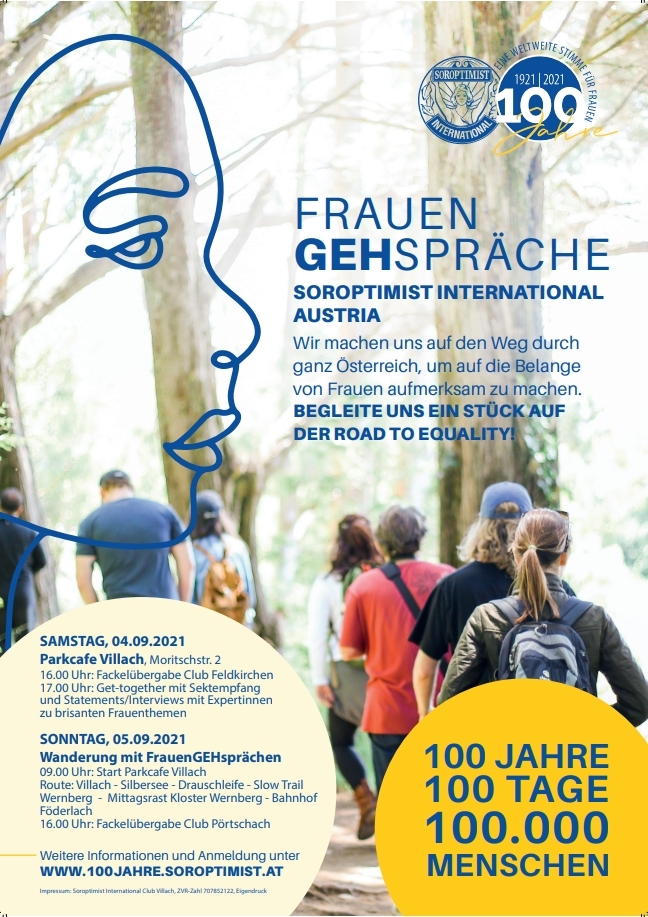 FRAUEN GEHSPRÄCHE – Road to Equality