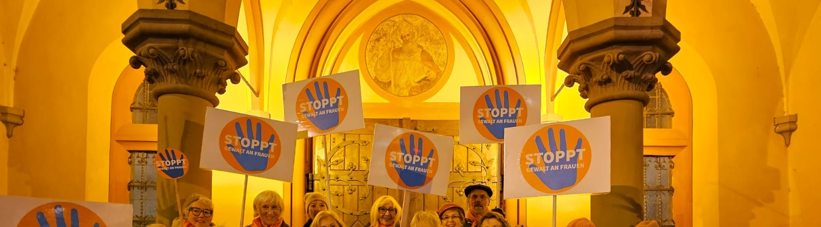 Orange the World 2024 – 16 Tage gegen Gewalt an Frauen –> Lichtermarsch